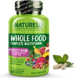  Viên uống bổ sung vitamin tổng hợp Naturelo whole food complete multivitamin + beauty blend 60 viên 