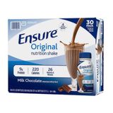  Sữa Mỹ thùng Ensure Nước Original Nutrition Shake Milk Chocolate 30 chai 