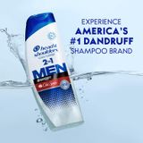  Dầu gội xả Head & Shoulders Old Spice Pure Sport Advanced Men 2-in-1 Anti Dandruff Shampoo & Conditioner 12.5Oz 370ml 