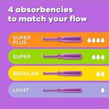  Băng vệ sinh Tampax Radiant Super Absorbency Tampons 42 miếng 