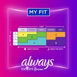  Băng Vệ Sinh Có Cánh Always Radiant Flexfoam Pads Size 1 30 miếng 