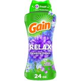 Viên xả quần áo Gain In-Wash Relax DewDrop Dream, Scent Booster 24Oz 680g 