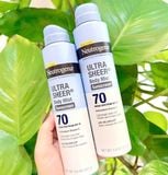  Bình xịt chống nắng toàn thân Neutrogena Ultra Sheer Body Mist Sunscreen Spray Broad Spectrum SPF 70 5 oz 141g 