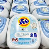  Viên giặt Tide Pods Free & Gentle cho da nhạy cảm 152 viên 