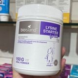  (Úc) Bột tăng chiều cao cho bé Bioisland Lysine Starter For Kids 150gr 