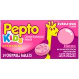  Viên nhai đau bụng cho bé Children's Pepto Chewable Tablets 24 viên 