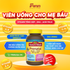  Viên uống bổ sung vitamin tổng hợp cho mẹ bầu Nature Made Prenatal Folic Acid + DHA 150 viên 