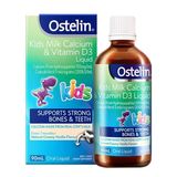  Ostelin Kids Milk Calcium and Vitamin D3 Liquid 90ml 