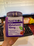  Kẹo hỗ trợ giấc ngủ Natrol Melatonin Gummies 10mg 90 Viên 