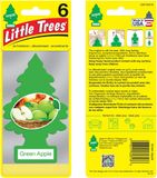  Little Trees Car Air Freshener, Green Apple 