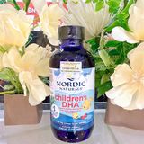  CTY - Siro bổ sung cho bé Nordic Naturals Children's DHA, Strawberry 4Oz 119ml 