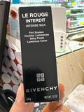  Son Givenchy Le Rouge Interdit Intense Silk 333 Lipstick 0.12Oz 3.4g 