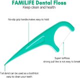  Tăm chỉ nha khoa FAMILIFE Floss Picks (1 hộp - 60 cái) 