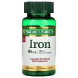  Nature's Bounty Iron 65 Mg 100 viên 