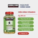  CTY-Viên uống bổ sung Kirkland Signature Vitamin E 400IU 500 viên 