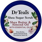  Tẩy tế bào chết cơ thể Dr. Teal's Shea Sugar Shea Butter & Almond Oil 19Oz 538g 