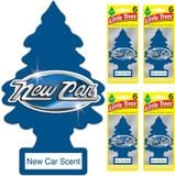  Set 6 cây thông thơm xe Little Trees Air Freshener New Car Scent Fragrance 