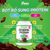  Bột bổ sung Orgain Organic Vegan Protein Powder Creamy Chocolate Fudge <1g Sugar 32.4Oz 920g 