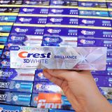  Kem Đánh Răng Crest 3D White Brilliance Vibrant Toothpaste - Peppermint - 2.4oz 