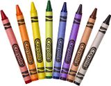  Bút chì màu cho bé Crayola Classic Crayons featuring Bluetiful 8 cây 