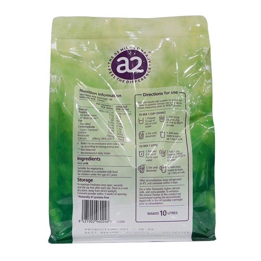 A2 Full Cream Milk 1kg FINN USA