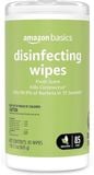  CTY - Khăn lau khử trùng hương dịu nhẹ Amazon Basics Disinfecting Wipes, 85 Count 5.3Oz 605g 