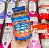  Viên dầu cá hồi Pure Alaska Omega Wild Salmon Oil 1000mg 210 viên 