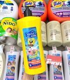  Sữa tắm gội xả cho bé Suave Kids Natural 3-in-1 Shampoo, Conditioner, Body Wash - SpongeBob SquarePants Jellyfish Splash - 28Oz 828ml 