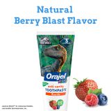  Kem đánh răng cho bé Orajel Jurassic World Berry Blast anti-cavity fluoride Toothpaste 4.2Oz 119g 