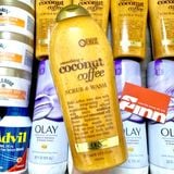  Sữa tắm tẩy TBC OGX Smoothing + Coconut Coffee Exfoliating Body Wash 19.5Oz 577ml 