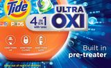  Viên giặt quần áo Tide Pods Ultra Oxi 104v 4 In 1 108Oz 3.08kg 