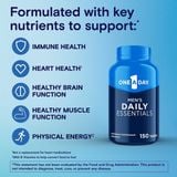  Viên uống bổ sung vitamin tổng hợp cho nam One A Day Men’s Multivitamin Daily Essentials dưới 50 tuổi 150 viên 