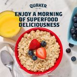  Yến mạch hữu cơ Quaker Organic Old Fashioned Oats Breakfast Cereal 24Oz 681g 