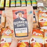  Yến mạch hữu cơ Quaker Organic Old Fashioned Oats Breakfast Cereal 24Oz 681g 