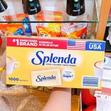  Đường ăn kiêng Splenda Mỹ 1000 gói x 1g 
