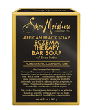  (SALE-T2/26) Xà phòng hỗ trợ viêm da Shea Moisture African Black Soap Eczema Psoriasis Therapy 5Oz 141g 
