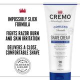  Kem cạo râu làm mát Cremo Barber Grade Cooling Shave Cream 6Oz 177ml 