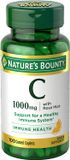  Viên uống bổ sung hỗ trợ tăng đề kháng Nature’s Bounty Vitamin C + Rose Hips Immune Support 1000mg 100 viên 