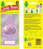  Cây thông thơm Little Trees Air Freshener Auto Home Car RV Scent (Hương Lavender) 