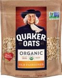  Yến mạch hữu cơ Quaker Organic Old Fashioned Oats Breakfast Cereal 24Oz 681g 