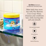  Dầu gội, dầu xả, sữa tắm Suave kid 3-in-1 Coco-Craze Slime 13.5Oz 400ml 