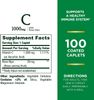  Viên uống bổ sung hỗ trợ tăng đề kháng Nature’s Bounty Vitamin C + Rose Hips Immune Support 1000mg 100 viên 