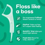  Tăm chỉ nha khoa Plackers Micro Mint Dental Floss Picks 150 Cây 