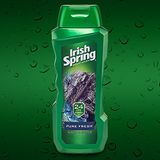  Gel Tắm Than Hoạt Tính Irish Spring 24h Pure Fresh 532ml 18Oz 