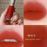  Son Mac Locked Kiss Ink 99 Extra Chili 24h Lip Color 0.14Oz 4ml 