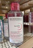  (Nắp nhấn UK ) Nước tẩy trang dịu nhẹ Bioderma Hồng Sensibio H2O Pump 28.7Oz 850ml 