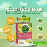  Trà lợi sữa dành cho mẹ cho con bú Traditional Medicinals Mother’s Milk Herbal Tea 0.99Oz 28g 