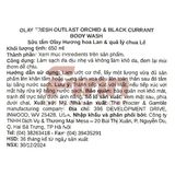  CTY - Sữa tắm Olay Fresh Outlast Body Wash – Orchid & Black Currant 650mL 22Oz 
