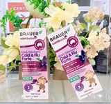  CTY - Siro hỗ trợ giảm ho, sổ mũi do cảm lạnh Brauer Sambucus Black Elderberry Cold & Flu Forte 100ml 