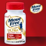  Viên uống hỗ trợ xương khớp Schiff Move Free Ultra Triple Action with UCII, Coated Tablets 30 viên 